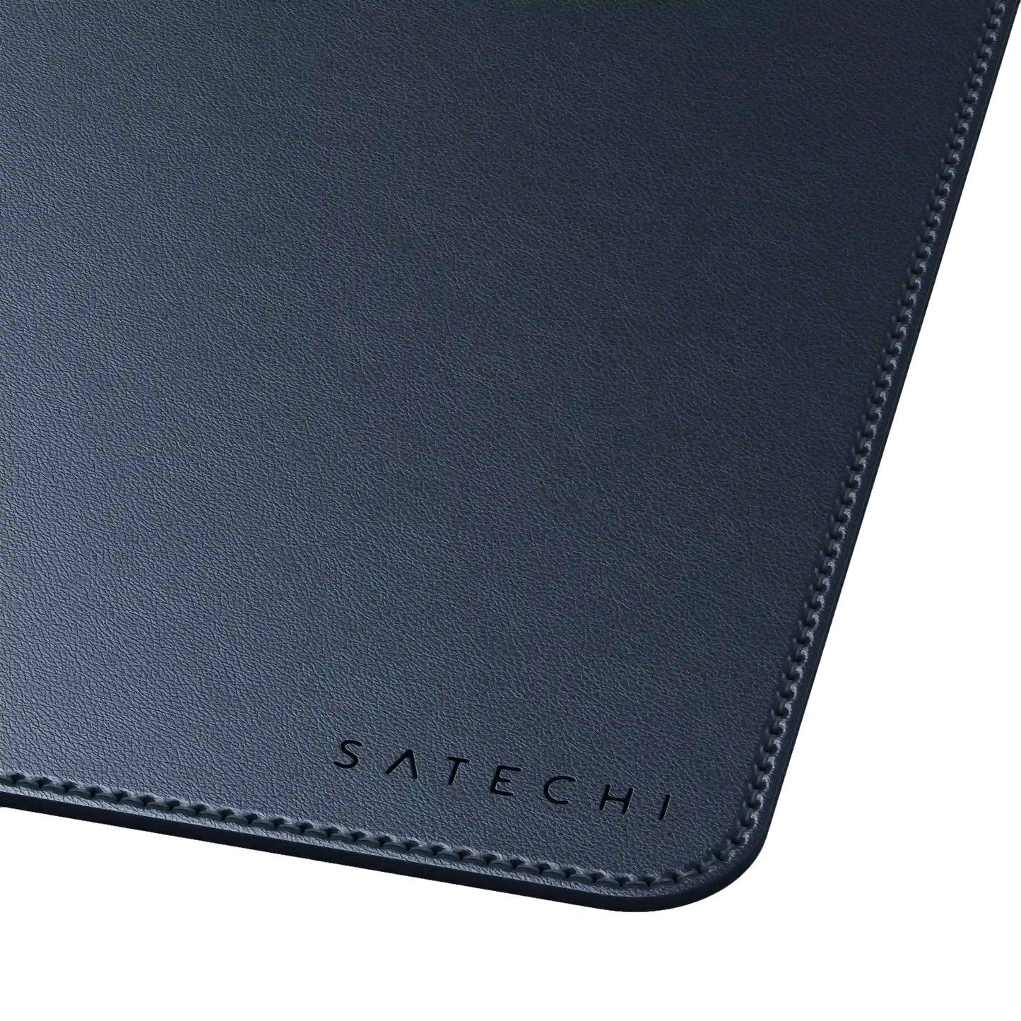 SATECHI Vegan-Leather Premium Desk Mat - Blue