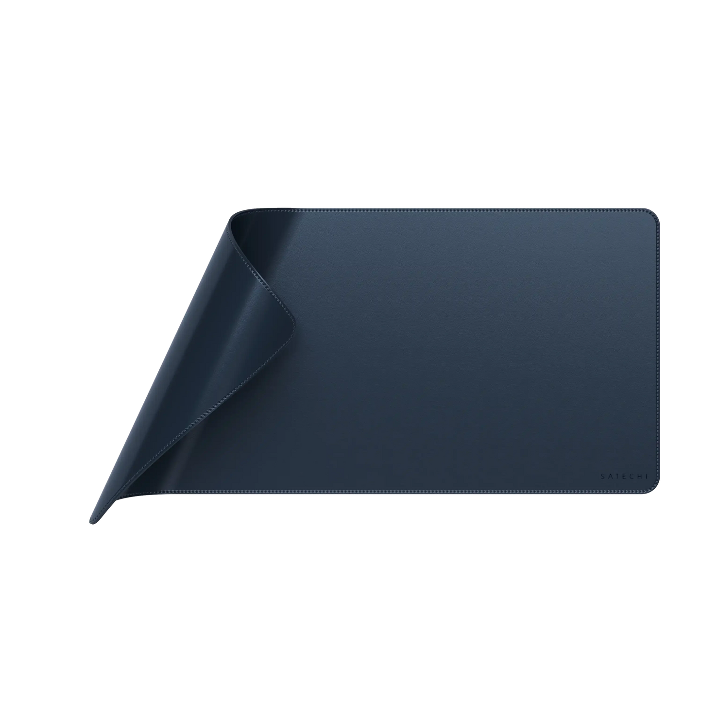 SATECHI Vegan-Leather Premium Desk Mat - Blue