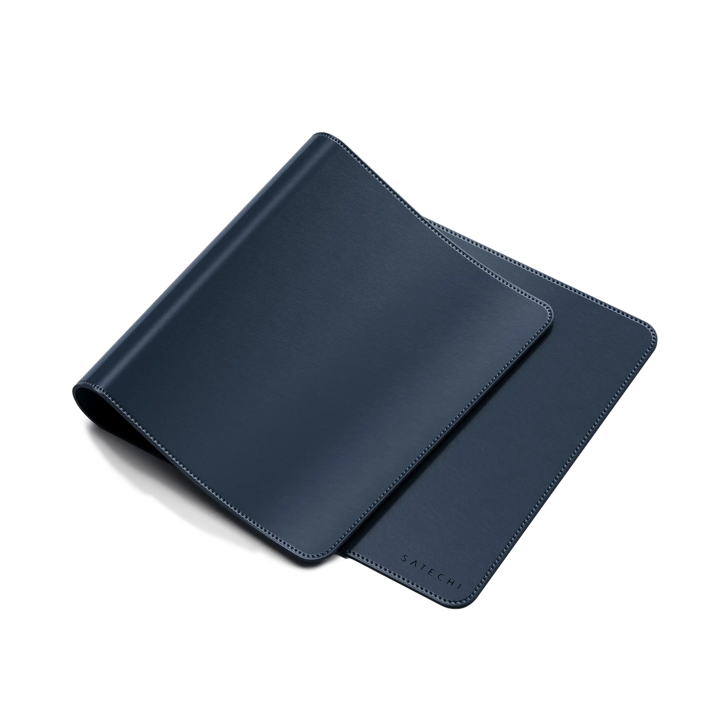 SATECHI Vegan-Leather Premium Desk Mat - Blue