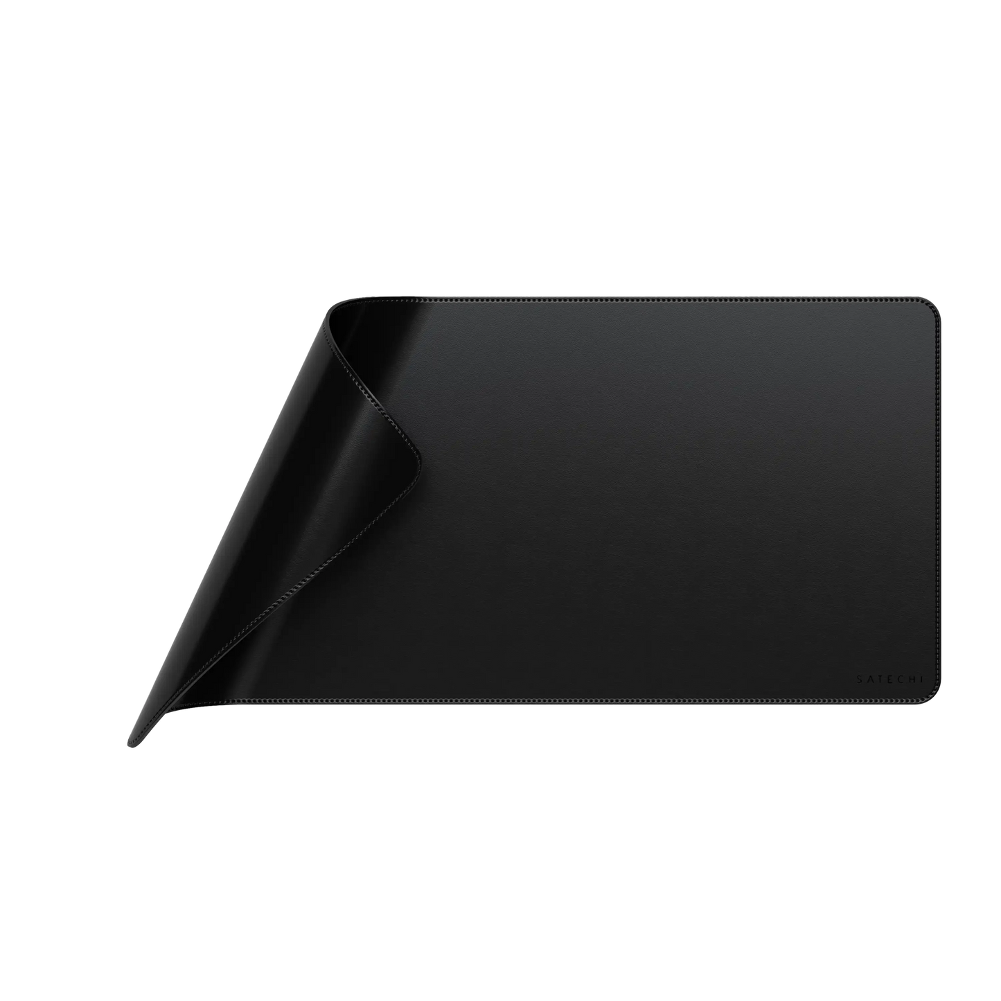 SATECHI Vegan-Leather Premium Desk Mat - Black