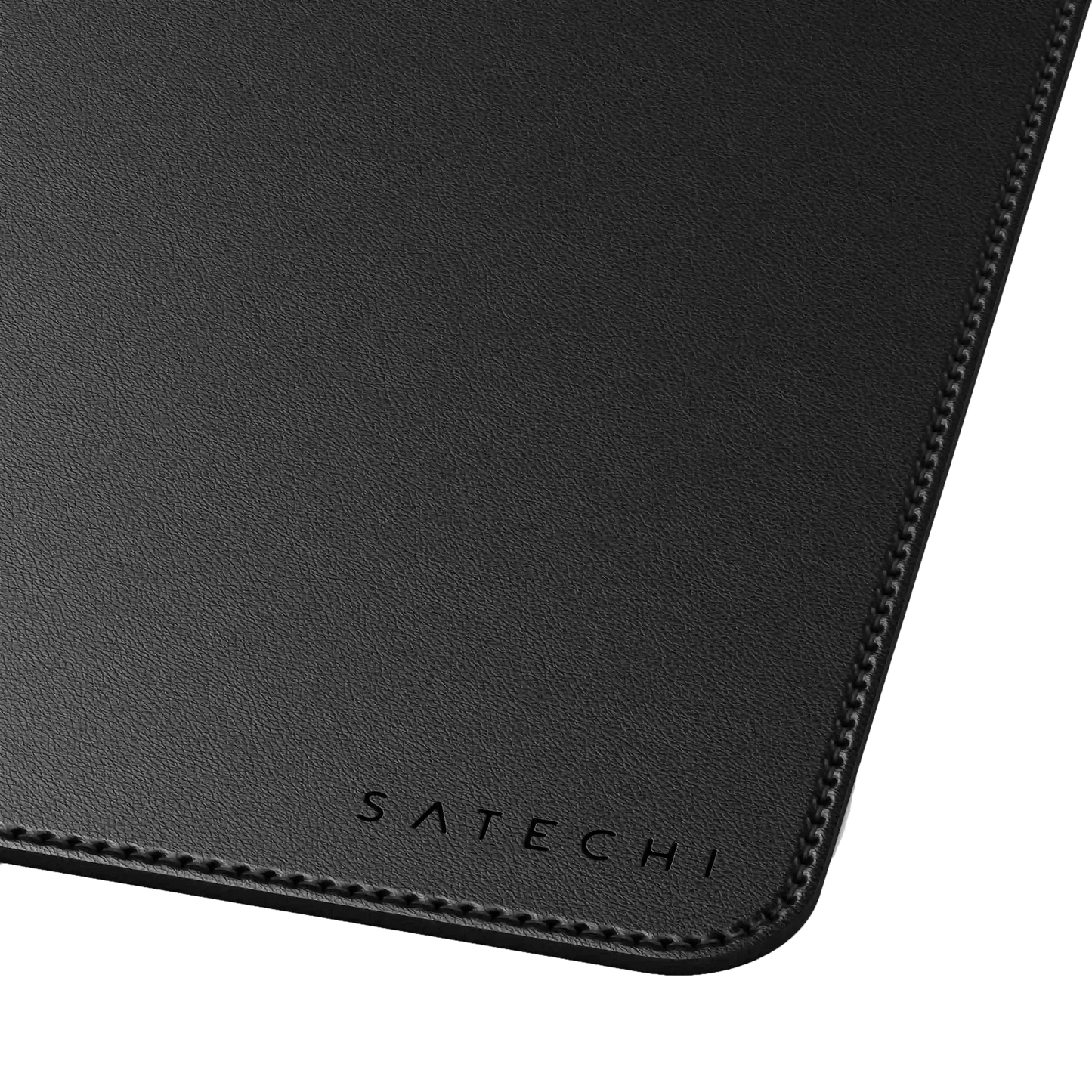 SATECHI Vegan-Leather Premium Desk Mat - Black