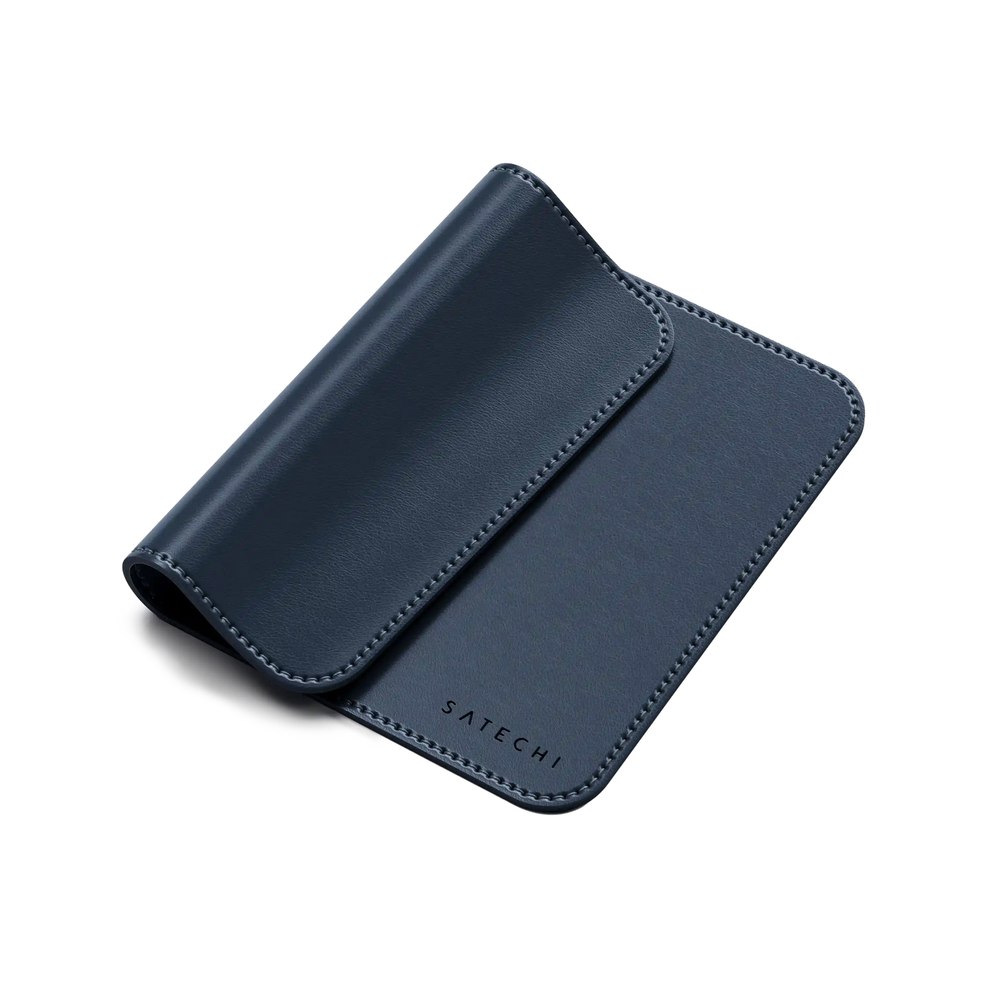 SATECHI Vegan-Leather Premium Mouse Pad - Blue