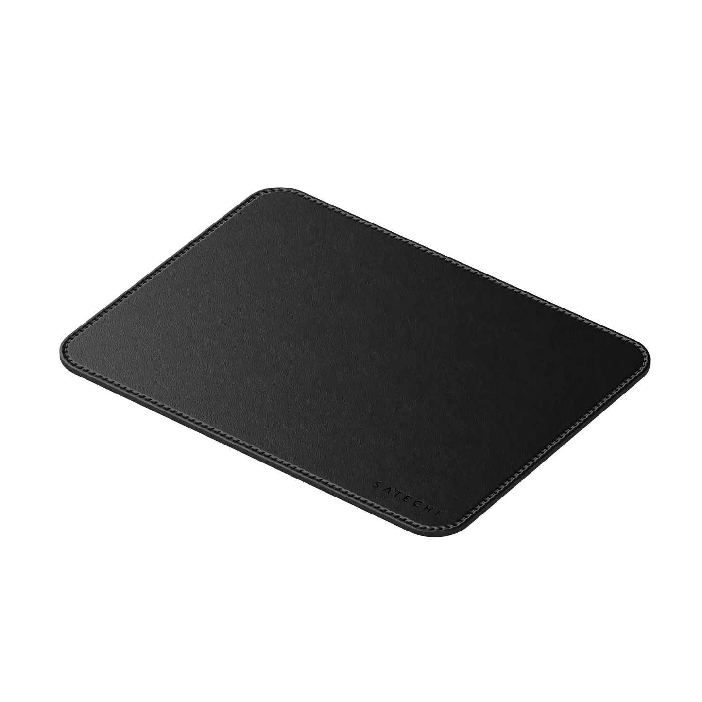 SATECHI Vegan-Leather Premium Mouse Pad - Black