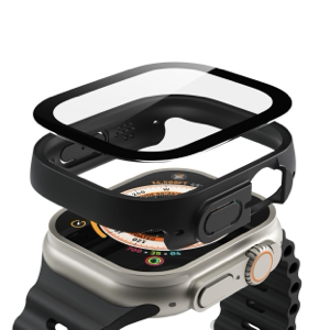 כיסוי מגן דק VONMAHLEN ל- Apple Watch Ultra 1/2 - שחור