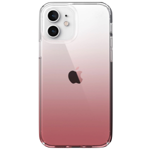 כיסוי Speck Presidio Perfect  Clear + Ombre <br>ל-iPhone 12 /12 Pro - שקוף / ורוד