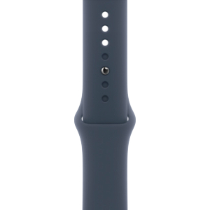 רצועות גומי Sport Band<br> ל- Apple Watch 41 M/L - כחול סוער