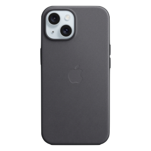 כיסוי FineWoven עם MagSafe <br>ל- iPhone 15 Plus  - שחור