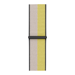 רצועות בד  Sport Loop<br> ל- Apple Watch  - צהוב / בז'