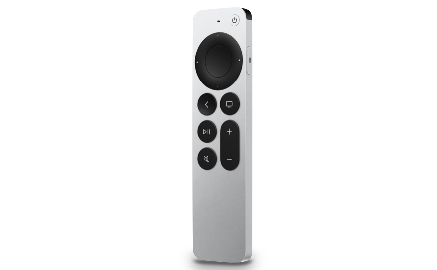 Siri Remote בעיצוב חדש