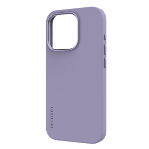 כיסוי DECODED סיליקון ל-iPhone 15 Pro Max צבע סגול בהיר