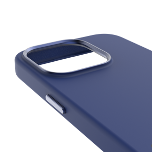 כיסוי DECODED סיליקון ל-iPhone 15 Pro צבע כחול