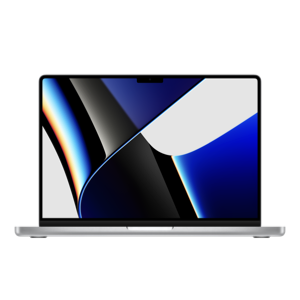 "MacBook Pro 14<br>M1 Pro Chip<br>Late 2021 Silver