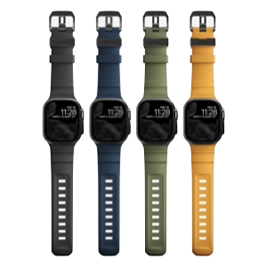 רצועות NOMAD Rocky Point Band ל - 46mm/49mm - גימור טיטניום שחור