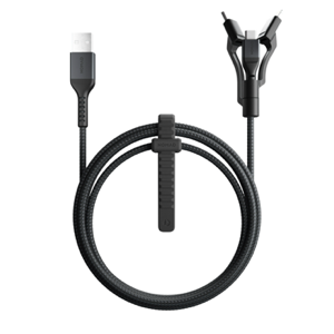 כבל אוניברסלי 1.5M USB-A מבית המותג NOMAD