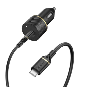 מטען לרכב OtterBox וכבל טעינה USB-C