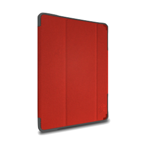 כיסוי STM - Dux Plus Duo<br>ל- iPad 10.2" (9th/8th/7th gen) - אדום