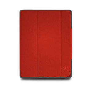 כיסוי STM - Dux Plus Duo<br>ל- iPad 10.2" (9th/8th/7th gen) - אדום