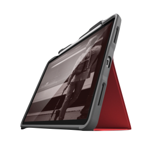 כיסוי STM - Dux Plus Duo<br>ל- (iPad Air (5th/4th gen - אדום