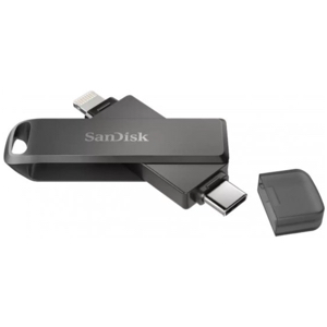 SanDisk iXpand Lux Type-C ל - Lightning 128GB - כרטיס זכרון