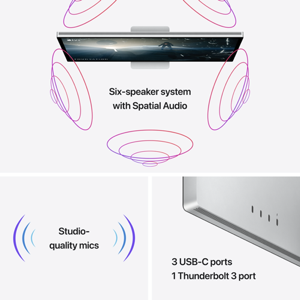 Studio Display עם מתאם VESA