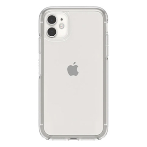 כיסוי  Otterbox Symmetry<br>ל- iPhone 11 - שקוף