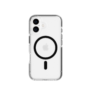 כיסוי Tech21 EvoCrystal MagSafe ל -iPhone 16 - שחור