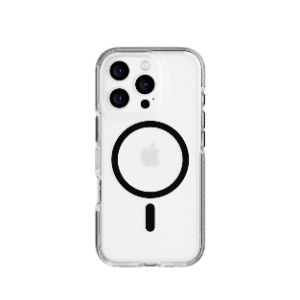 כיסוי Tech21 EvoCrystal MagSafe ל -iPhone 16 Pro - שחור