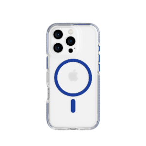 כיסוי Tech21 EvoCrystal MagSafe ל -iPhone 16 Pro - כחול