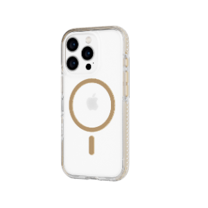כיסוי Tech21 EvoCrystal MagSafe ל -iPhone 16 Pro - זהב