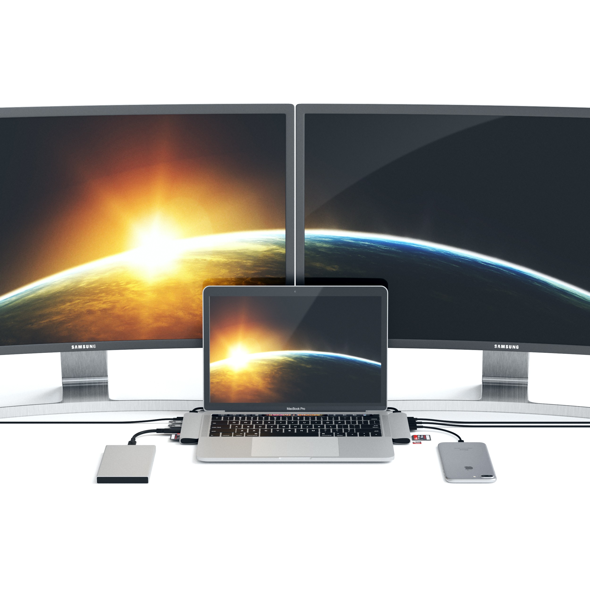 מתאם USB-C  PRO HUB