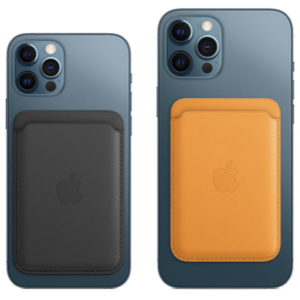 ארנק עור מגנטי Apple Leather Wallet with MagSafe