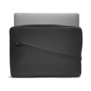 שרוול מעטפה ל-MacBook 13"/14" DECODEDi - שחור