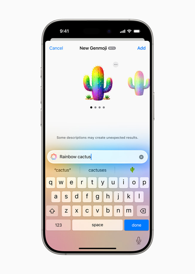 Genmoji – אימוג'י מותאמים אישית לכל רגע
