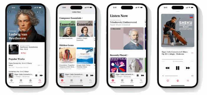 הכירו את Apple Music Classical