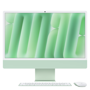 iMac 24-inch Retina 4.5K display<br>M4 Chip<br> Green