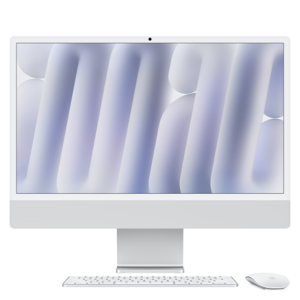 iMac 24-inch Retina 4.5K display<br>M4 Chip<br> Silver