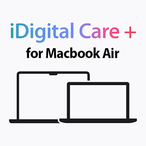 אחריות מורחבת כולל שבר מסך לשנתיים ל- MacBook Air