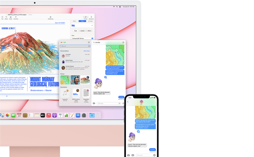 iMac ו-iPhone