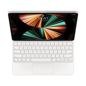 Magic Keyboard<br>ל- "iPad Pro 12.9 - לבן