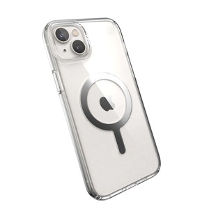 כיסוי Presidio Perfect Clear MagSafe silver <br>ל - iPhone 14 plus
