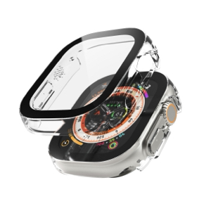 כיסוי מגן דק VONMAHLEN ל- Apple Watch Ultra 1/2 - שקוף